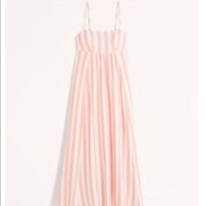 ABERCROMBIE BABYDOLL MAXI DRESS